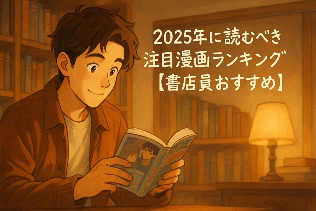 2025年に読むべき注目漫画ランキング【書店員おすすめ】